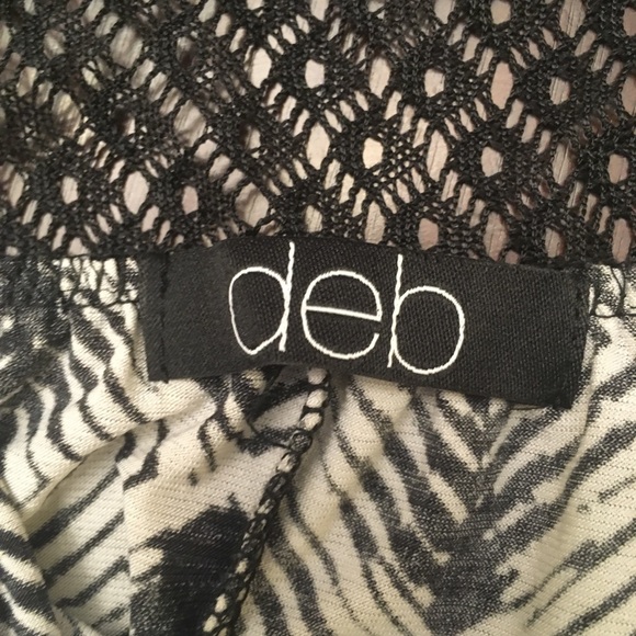 EUC Flowy deb Racerback Blouse - Picture 6 of 7